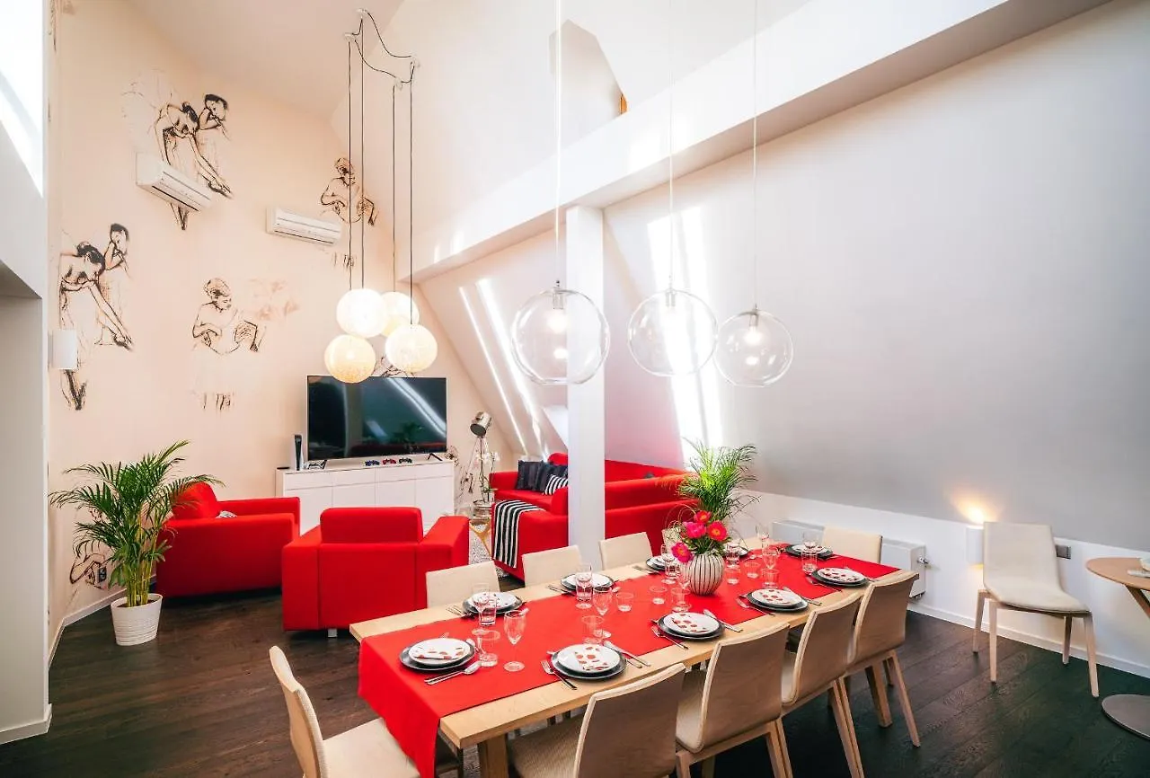 Lux Penthouse Apartments Near Wenceslas Square Praga