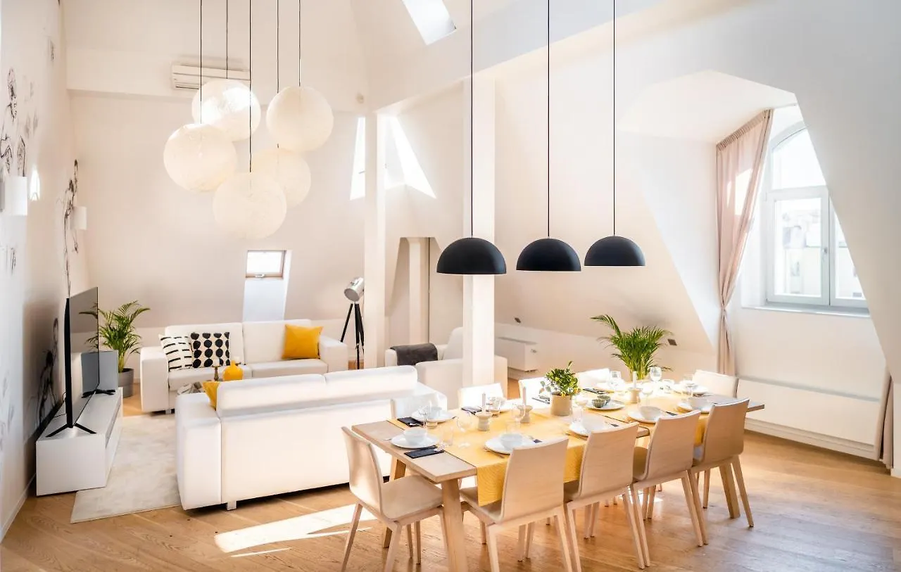 Lux Penthouse Apartments Near Wenceslas Square Praga Repubblica Ceca