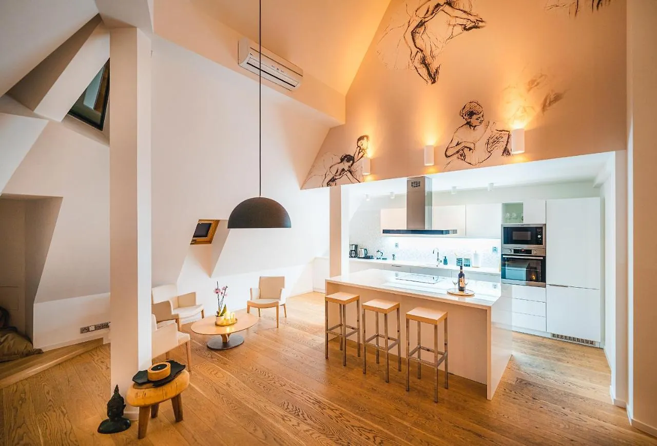 Lux Penthouse Apartments Near Wenceslas Square Praga Repubblica Ceca