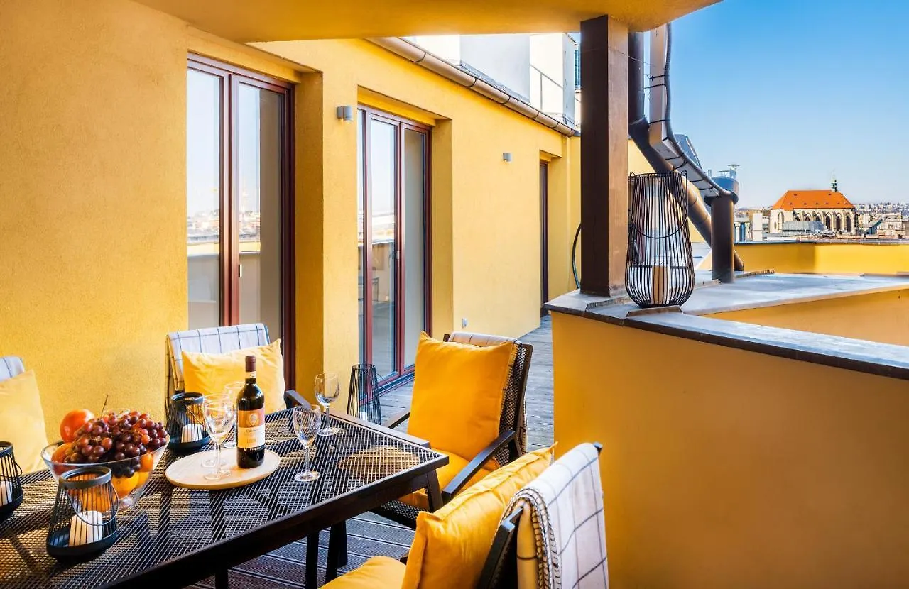 Lux Penthouse Apartments Near Wenceslas Square Praga