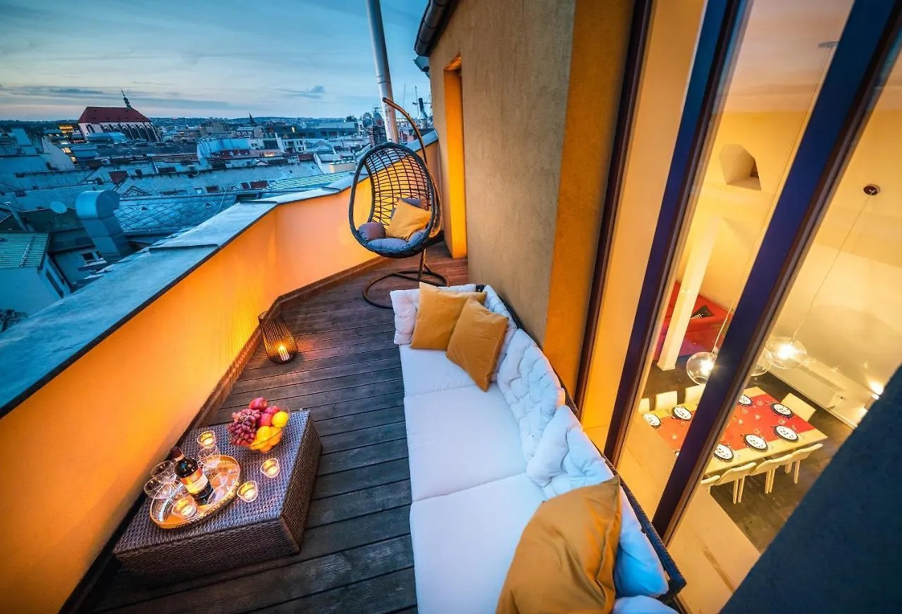 Lux Penthouse Apartments Near Wenceslas Square Praga